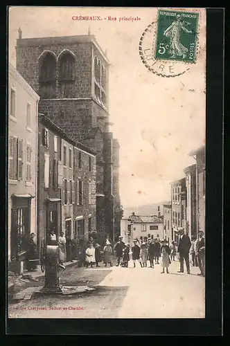 AK Cremeaux, Rue principale