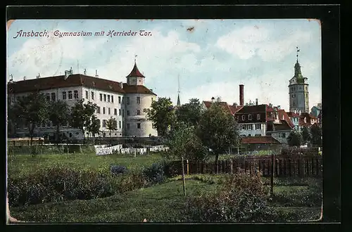 AK Ansbach, Gymnasium mit Herrieder Tor