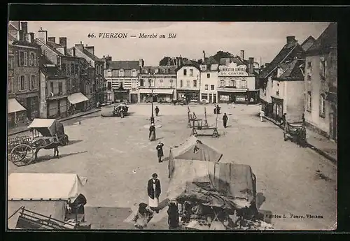 AK Vierzon, Marché au Blé