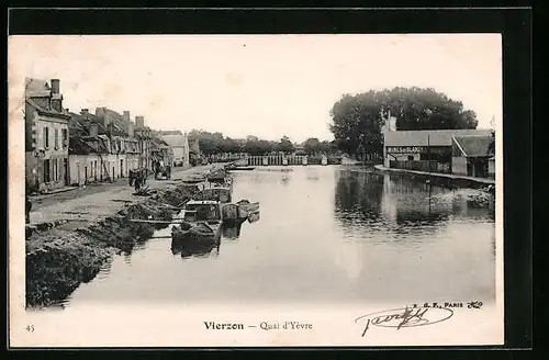 AK Vierzon, Quai d'Yèvre