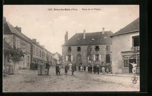 AK Sury-ès-Bois, Place de la Mairie