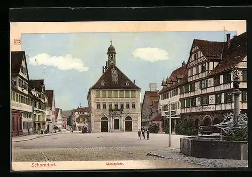 AK Schorndorf, Marktplatz