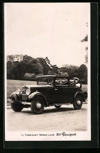 AK Auto, Le Cabriolet Grand Luxe 301 Peugeot