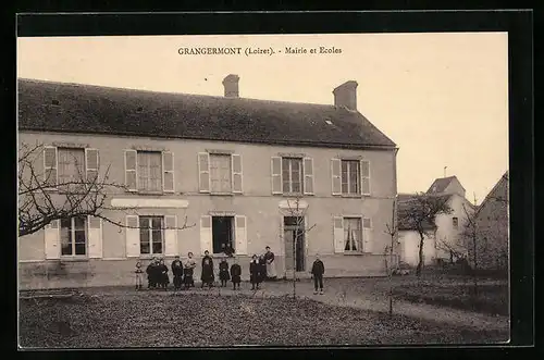 AK Grangermont, Mairie et Ecoles