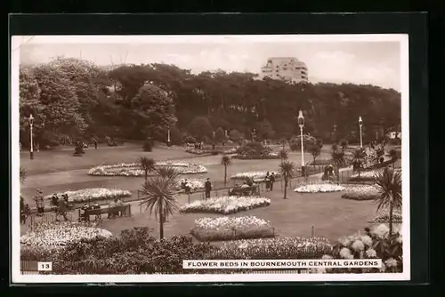 AK Bournemouth, Flower Beds at Central Gardens