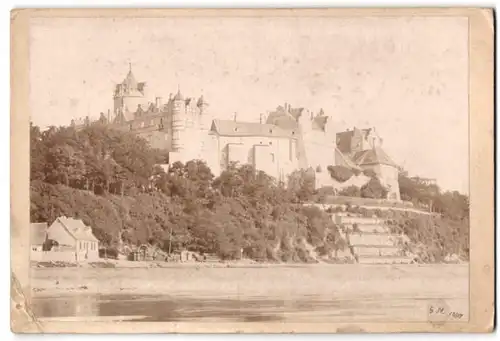 Fotografie Gustav Melchert, Bernburg, Ansicht Bernburg, Schloss Bernburg um 1890