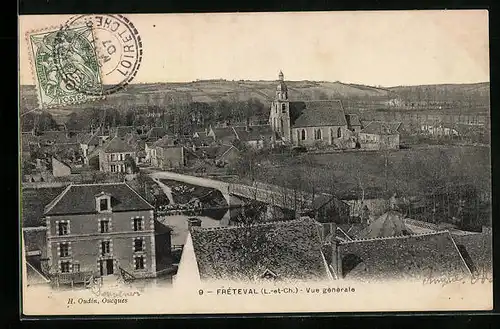 AK Fréteval, Vue générale