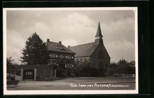 AK Krabbendijke, Ger. Kerk met Pastorie