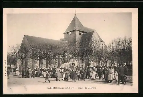 AK Salbris, Place du Marché