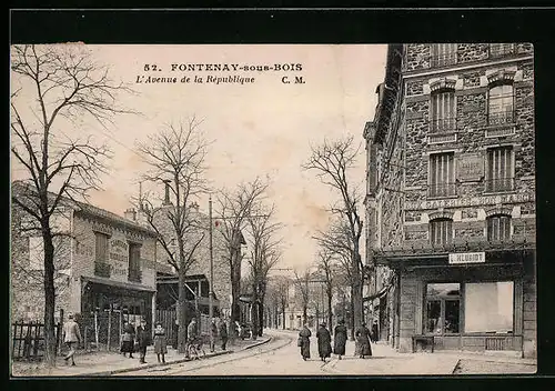 AK Fontenay-sous-Bois, L`Avenue de la République