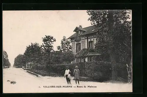 AK Villiers-sur-Marne, Route de Malnoue