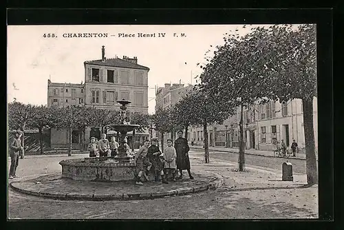 AK Charenton, Place Henri IV