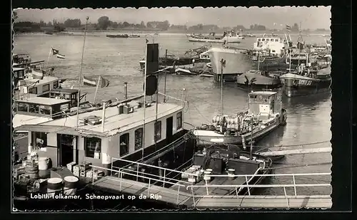 AK Lobith-Tolkamer, Scheepvaart op de Rijn