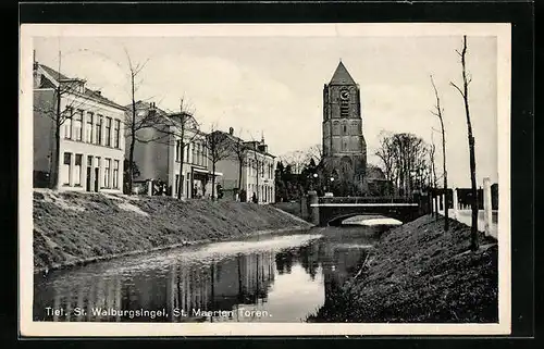 AK Tiel, St. Walburgsingel, St. Maerten Toren