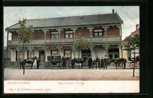 AK Oostvoorne, Hôtel en Pension De Man