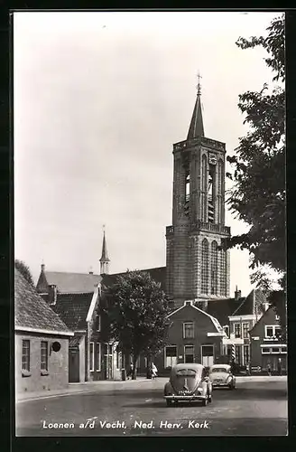 AK Loenen a. d. Vecht, Ned. Herv. Kerk