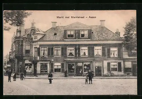 AK Assen, Markt van Marktstraat