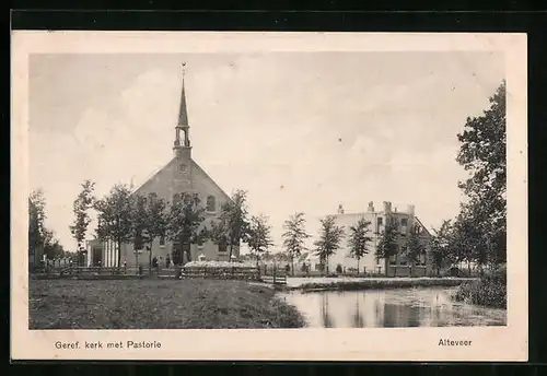 AK Alteveer, Geref. kerk met Pastorie