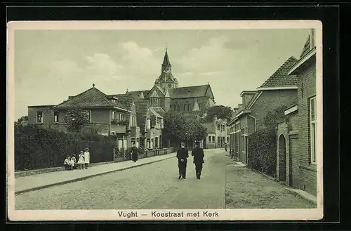 AK Vught, Koestraat met Kerk