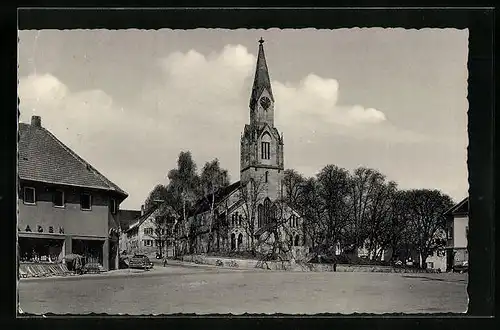 AK Gschwend, Kirche und Laden