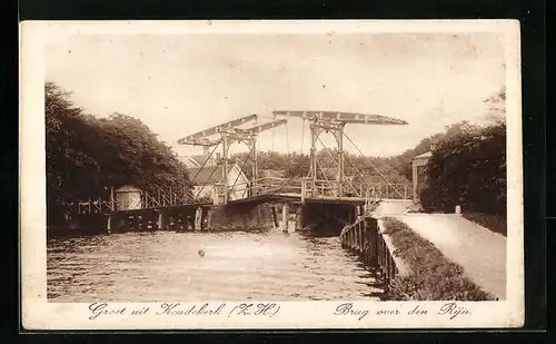 AK Koudekerk, Brug over den Rijn