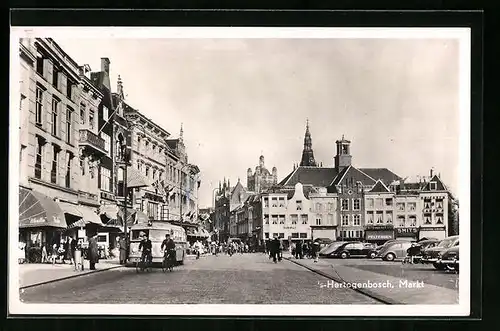 AK `s-Hertogenbosch, Markt