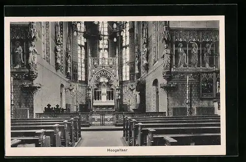 AK Zwolle, O. L. Vrouwenkerk, Ossenmarkt, Hoogaltaar