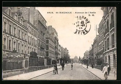 AK Saint-Maurice, Avenue de l`Asile, Maison Contentieux