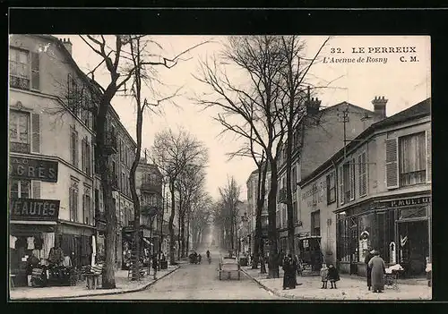 AK Le Perreux, L`Avenue de Rosny