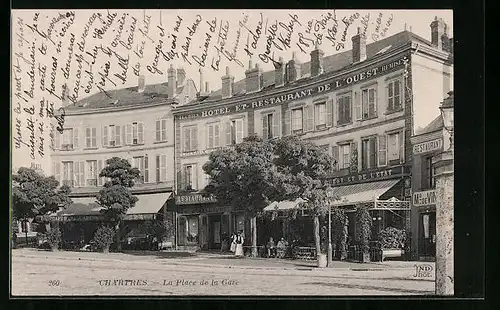 AK Chartres, Le Place de la Gare