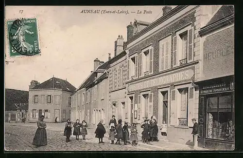 AK Auneau, La Poste