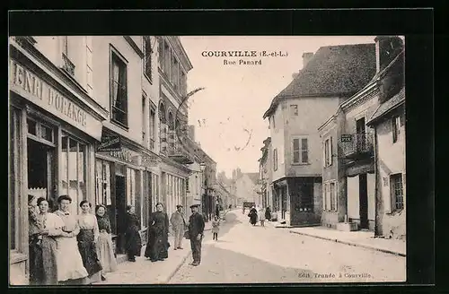 AK Courville, Rue Panard