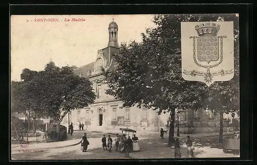 AK Saint-Ouen, La Mairie