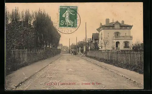 AK Aulnay-sous-Bois, Avenue du Parc