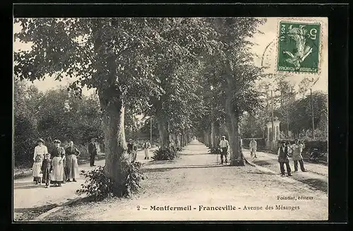 AK Montfermeil-Franceville, Avenue des Mésanges