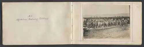 Fotoalbum mit 27 Fotografien Ansicht Millstatt, Sänger aus Coburg in Deutsch-Österreich 1921, Salzburg, Graz, Linz u.a.