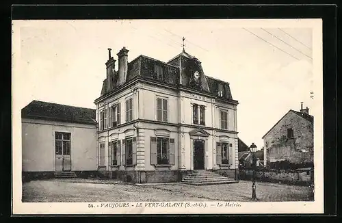 AK Vaujours, Le Vert-Galant - La Mairie