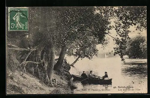 AK Saint Ouen, Les bords de l`Ile