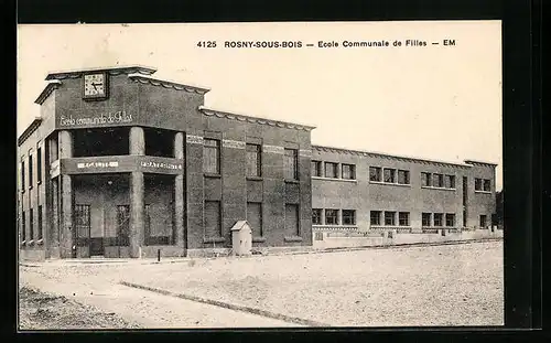 AK Rosny-sous-Bois, Ecole Communale de Filles