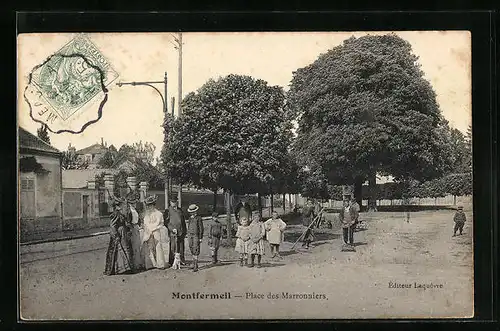 AK Montfermeil, Place des Marronniers