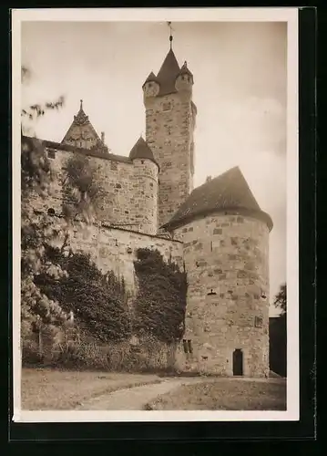 Foto-AK Deutscher Kunstverlag, Nr. Cg 20: Coburg, Veste, Am Roten Turm