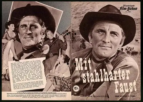 Filmprogramm IFB Nr. 2989, Mit stahlharter Faust, Kirk Douglas, Jeanne Crains, Regie: King Vidor