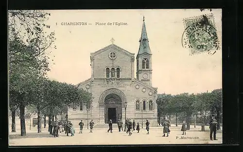 AK Charenton, Place de l`Eglise