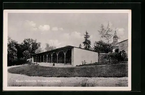 AK Wechselburg /Mulde, Kinder-Heilstätte