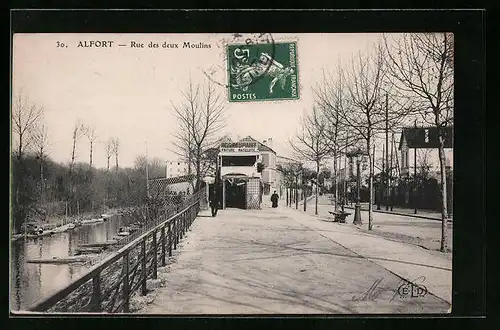 AK Alfort, Rue des deux Moulins