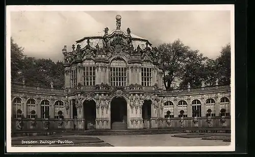 AK Dresden, Zwinger-Pavillon