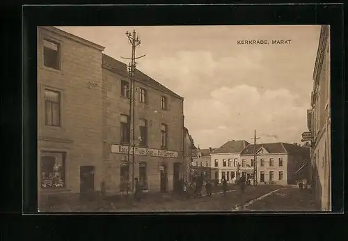 AK Kerkrade, Markt, Frisier-Salon Paul Bertrand