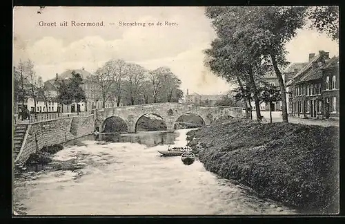 AK Roermond, Steenebrug en de Roer