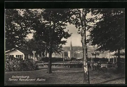 AK Valkenburg, Terras Restaurant Ruine