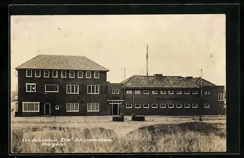 AK Schiermonnikoog, Chr. Koloniehuis Elim - Voorgevel